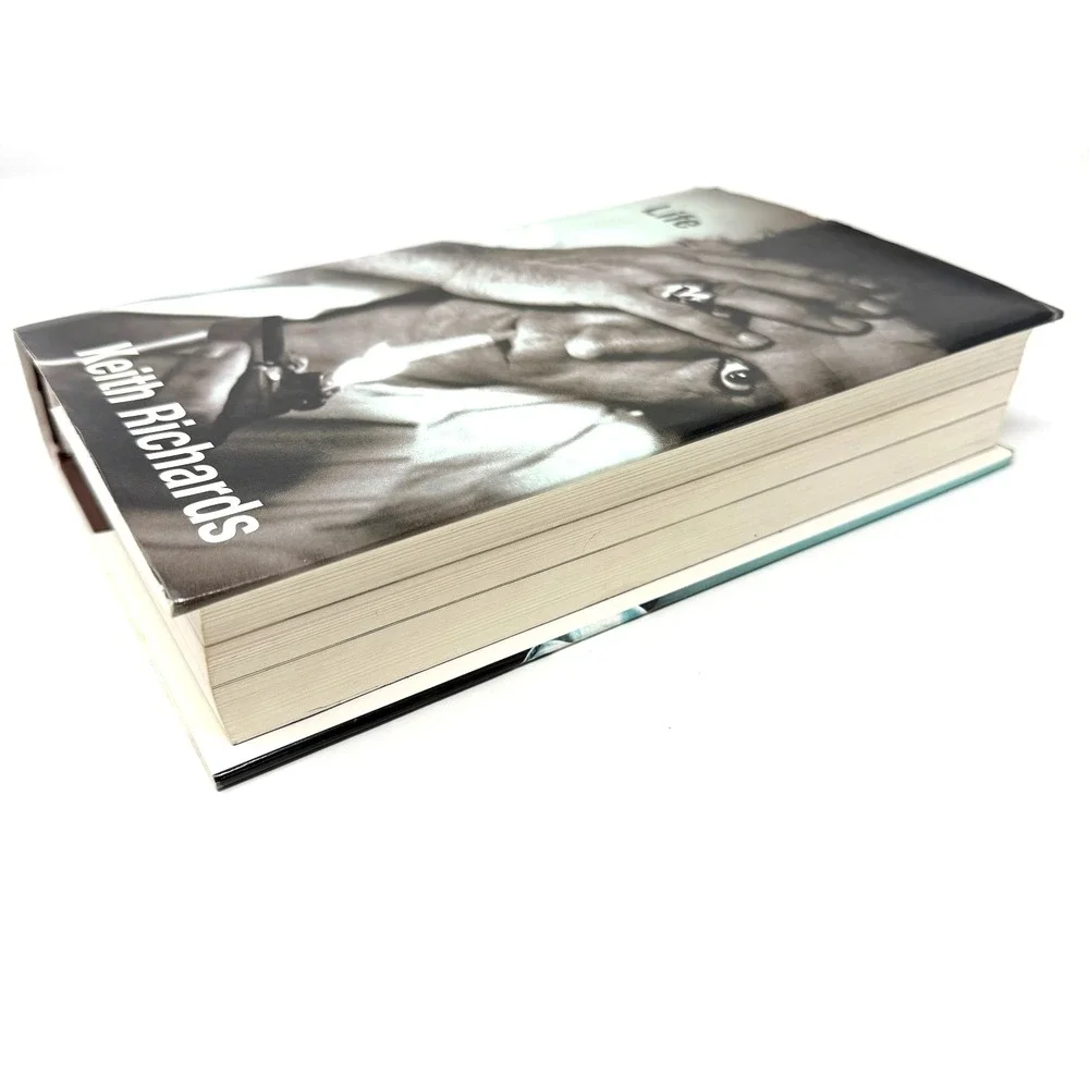 Life Keith Richards Autobiography Hardcover Memoir Rock Music